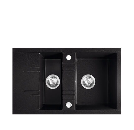 MEZZO II egymedencés gyümölcsmosós mosogató