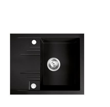 MEZZO II 1- medencés csepptálcás mosogató