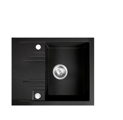 MEZZO II 1- medencés csepptálcás mosogató