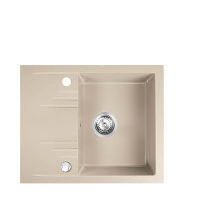 MEZZO II 1 -medencés csepptálcás mosogató