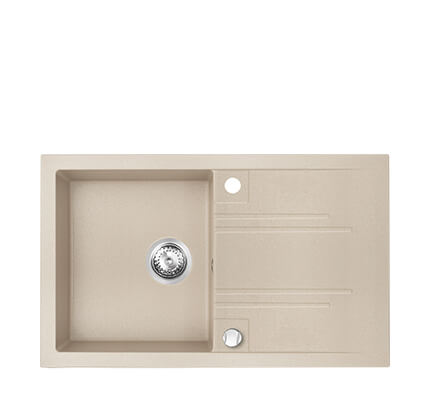 MEZZO II 1-medencés csepptálcás mosogató